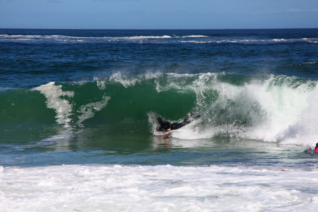 Cape Town Bodyboarding at glen beach